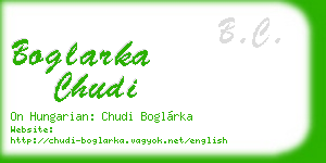 boglarka chudi business card