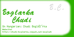 boglarka chudi business card
